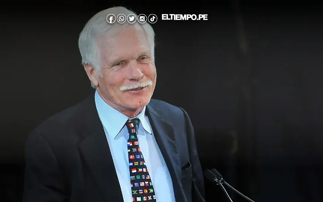 Murió Ted Turner, el revolucionario fundador de la cadena CNN