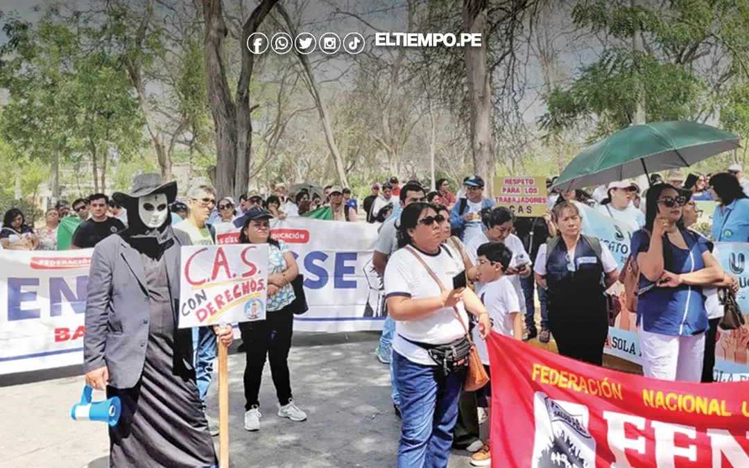 Trabajadores anuncian una huelga indefinida si el Estado no atiende sus demandas