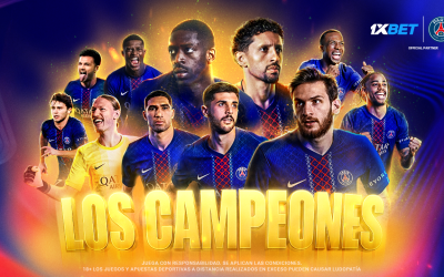¡Dos veces campeón de la Champions League: el Paris Saint-Germain confirma su estatus como la mejor dinastía del fútbol junto a 1xBet!