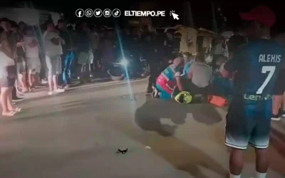 Piura: Fatal choque en la Av. Aguilar Santisteban apaga la vida de un mototaxista