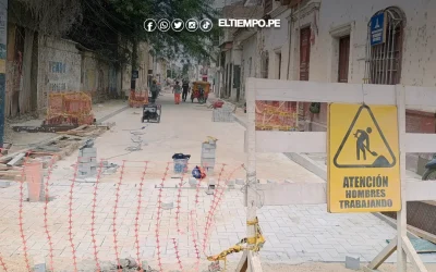 Contratista no podrá demoler más vías del Centro Histórico de Piura