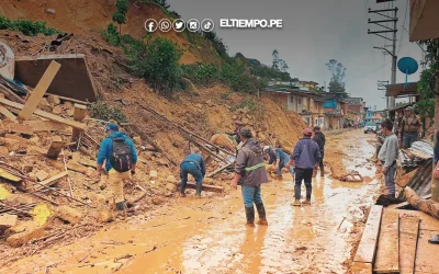 Reactivan alerta por lluvias en provincias alto andinas de Piura