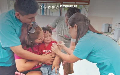Sullana: Intensifican vacunación por casos de sarampión